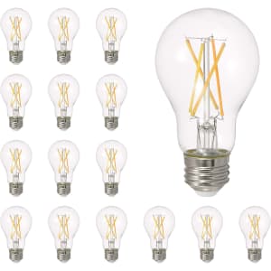 Sylvania LED A19 Natural Series Light Bulb 16-Pack for $39 Sylvania LED A19 Natural Series Light Bulb 16-Pack for $39