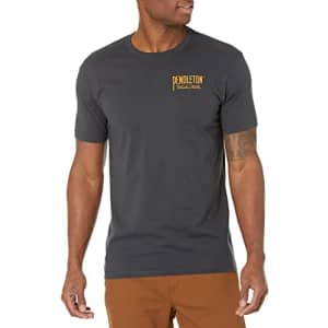Pendleton Men's Classic Fit Graphic T-Shirt, Graphite Black/Yellow, Large for $23