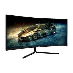 VIOTEK GNV34DB 34-Inch Ultrawide Gaming Monitor, Curved 1500R UWQHD VA Panel | 100Hz 1440p Monitor for $788 VIOTEK GNV34DB 34-Inch Ultrawide Gaming Monitor, Curved 1500R UWQHD VA Panel | 100Hz 1440p Monitor for $788
