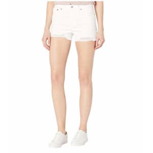 Levi's Women's High Rise Shorts, Salt White, 26 (US 2) for $28