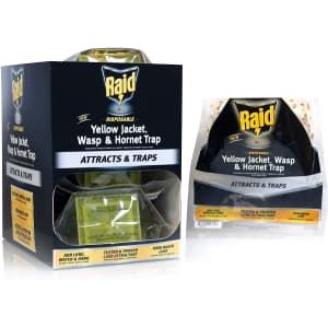 Raid Yellow Jacket and Wasp Trap 6-Pack for $32 Raid Yellow Jacket and Wasp Trap 6-Pack for $32