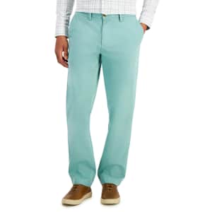 Club Room Men's Four-Way Stretch Pants for $16 Club Room Men's Four-Way Stretch Pants for $16