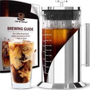 Cafe du Chateau 34-oz. Cold Brew Coffee Maker for $25 Cafe du Chateau 34-oz. Cold Brew Coffee Maker for $25
