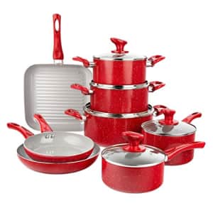 Granitestone Nonstick Cookware Set 13 Piece Nonstick Pots and Pans Set with Triple Layer Diamond for $191