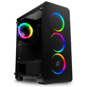 Deco Gear Mid-Tower PC Gaming Computer Case for $85