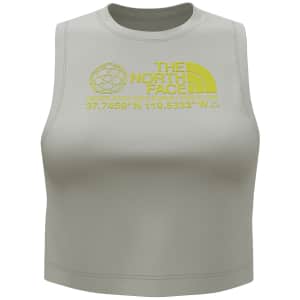 The North Face Women's Cropped Logo Tank Top for $12 The North Face Women's Cropped Logo Tank Top for $12