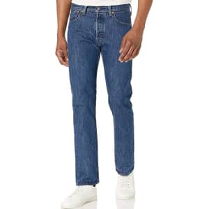 Levi's Men's Big & Tall 501 Original-Fit-Jeans for $44