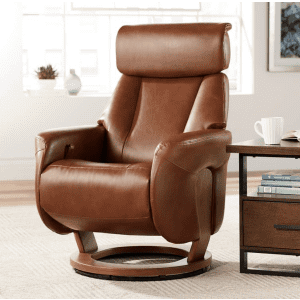 BenchMaster Augusta Faux Leather 4-Way Recliner for $650 BenchMaster Augusta Faux Leather 4-Way Recliner for $650
