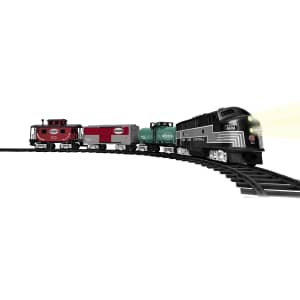 Lionel New York Central Ready-to-Play Battery Powered Model Train Set for $115