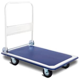 Costway 660-lbs. Folding Platform Dolly for $79 Costway 660-lbs. Folding Platform Dolly for $79