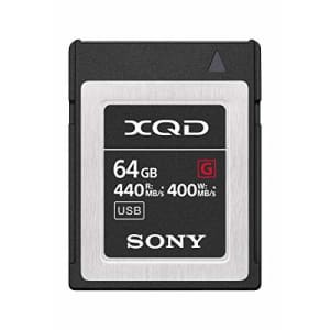 Sony Professional XQD G Series 64GB Memory Card (QD-G64F/J) for $118 Sony Professional XQD G Series 64GB Memory Card (QD-G64F/J) for $118