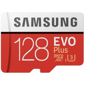 Samsung 128GB UHS-3 Class 10 micro SD Card for $19 Samsung 128GB UHS-3 Class 10 micro SD Card for $19