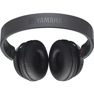 Yamaha HPH-50B Compact Closed-Back Headphones, Black for $36