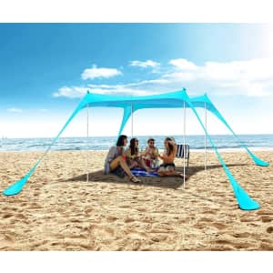 CoolGuy 10 x 10-foot Beach Sun Shelter for $58 CoolGuy 10 x 10-foot Beach Sun Shelter for $58