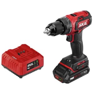 Skil PWRCore 20V Brushless 1/2" Drill/Driver w/ 2.0Ah Lithium Battery and Charger for $80