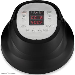 Instant Pot 6-Quart 6-in-1 Air Fryer Lid for $50 Instant Pot 6-Quart 6-in-1 Air Fryer Lid for $50