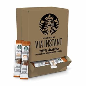 Starbucks VIA Instant Coffee Medium Roast Packets Pike Place Roast 1 box (50 packets) for $47