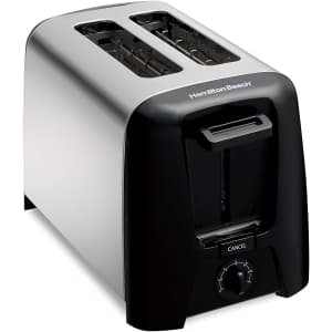 Hamilton Beach Extra-Wide Slot Toaster for $25
