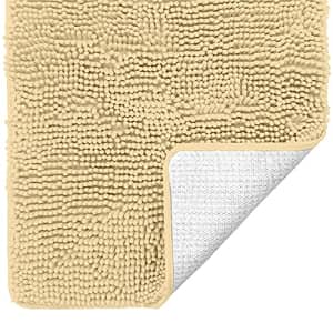 Gorilla Grip Soft Absorbent Plush Bath Rug Mat, 48x24, Microfiber Dries Quickly, Luxury Chenille for $19