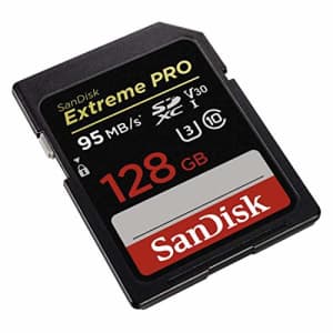 SanDisk 128GB Extreme PRO SDXC UHS-I Card (SDSDXXG-128G-GN4IN) for $44