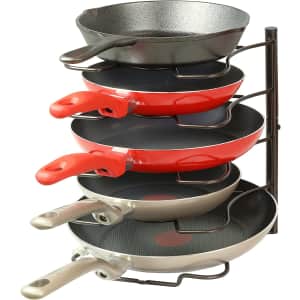 SimpleHouseware Pan/Pot Lid Organizer Rack for $16 SimpleHouseware Pan/Pot Lid Organizer Rack for $16