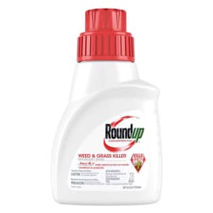 Roundup Concentrate Plus Weed & Grass Killer 16-oz. Bottle for $11 for members