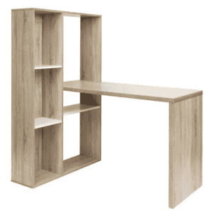 Spaco 47" 3-in-1 Desk w/ Bookcase for $81