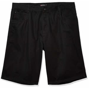 Southpole Men's Big and Tall Regular Fit Shorts (YM/BT), Jet Black, 48 for $21 Southpole Men's Big and Tall Regular Fit Shorts (YM/BT), Jet Black, 48 for $21