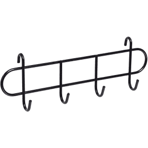 Amazon Basics Hook Rack for Wall Grid Panel for $3 Amazon Basics Hook Rack for Wall Grid Panel for $3