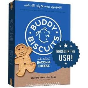Buddy Biscuits 3.5-lb. Oven Baked Healthy Dog Treats for $1.27 via Sub. & Save Buddy Biscuits 3.5-lb. Oven Baked Healthy Dog Treats for $1.27 via Sub. & Save