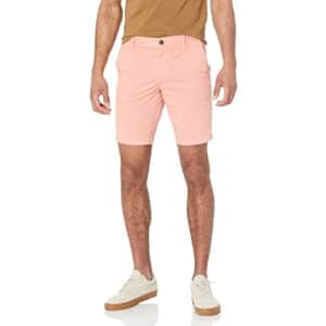 Hugo Boss BOSS Men's Schino Slim Fit Shorts, Light Peach, 38 for $32