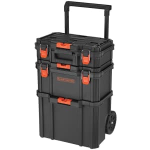 Beyond by Black + Decker 3-Piece Stackable Storage System for $83 Beyond by Black + Decker 3-Piece Stackable Storage System for $83
