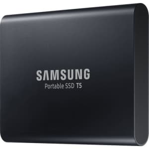 Samsung 2TB T5 USB 3.1 Portable SSD for $246