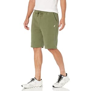 LRG mens Lrg Men's 47 Icon Drawstring Sweatshorts With Pockets Casual Shorts, Olive, 4X US for $31
