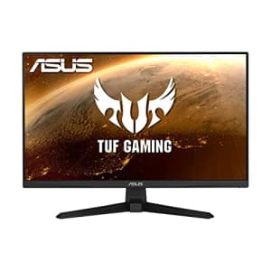 ASUS TUF Gaming 23.8 1080P Monitor (VG247Q1A) - Full HD, 165Hz (Supports 144Hz)( RENEWED) for $129