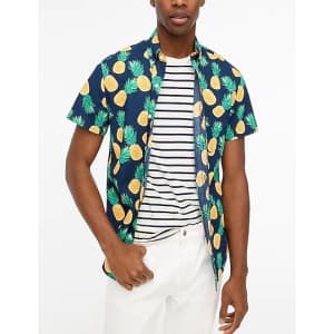 J.Crew Factory Men's Slim Casual Shirt from $12 J.Crew Factory Men's Slim Casual Shirt from $12
