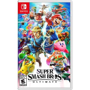 Super Smash Bros. Ultimate for Nintendo Switch for $50 in cart