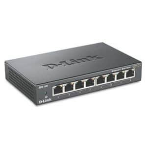 D-Link DLIDGS108-8-Port Gigabit Ethernet Switch for $30
