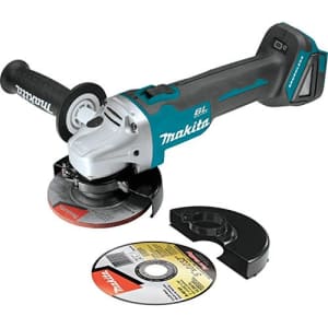 Makita XAG04Z 18V LXT Lithium-Ion Brushless Cordless 4-1/2 / 5" Cut-Off/Angle Grinder, Tool Only for $109