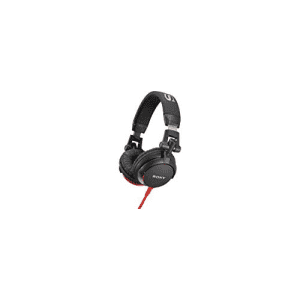 Sony MDR-V55 Wired DJ Style Headphones, Black/Red (MDRV55R) for $99 Sony MDR-V55 Wired DJ Style Headphones, Black/Red (MDRV55R) for $99