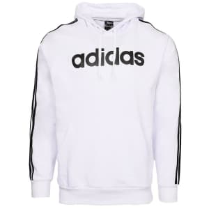 adidas Men's Essential 3-Stripe Logo Hoodie for $20 adidas Men's Essential 3-Stripe Logo Hoodie for $20