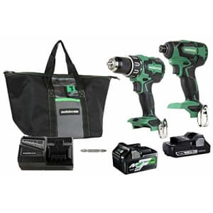 Metabo HPT Cordless Hammer Drill and Impact Driver Combo Kit, 18V, Brushless, Includes Two for $284 Metabo HPT Cordless Hammer Drill and Impact Driver Combo Kit, 18V, Brushless, Includes Two for $284