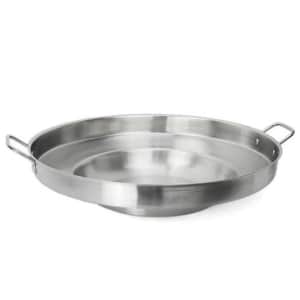 XtremepowerUS Stark 23" Stainless Steel Comal Concave Fry Pan for $39