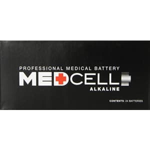 Medline Medcell Alkaline Batteries, 144 Count - MPHBAA for $33 Medline Medcell Alkaline Batteries, 144 Count - MPHBAA for $33