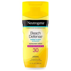 Neutrogena Beach Defense SPF 30 6.7-oz. Bottle for $3.92 via Sub & Save
