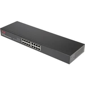 Rosewill RC-GS1016 10/100/1000 Mbps 16-Port Unmanaged Gigabit Ethernet Desktop/Rackmountable for $64