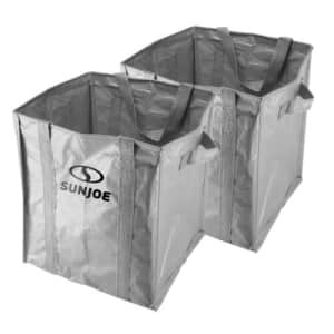 Sun Joe 23.5-Gallon Multi-Purpose Heavy-Duty Tote Bag 2-Pack for $9