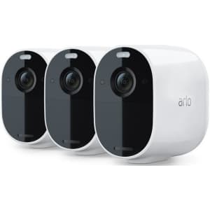 Arlo Essential Spotlight Wireless Security Camera 3-Pack for $311