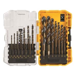 DeWalt 21-Piece Black Oxide Drill Bit Set for $26 DeWalt 21-Piece Black Oxide Drill Bit Set for $26