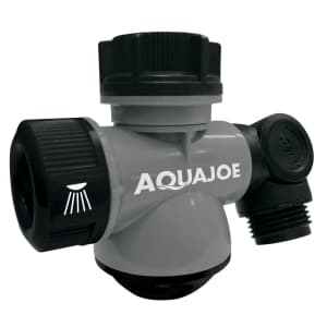 Aqua Joe Multi-Function Outdoor Faucet and Garden Hose Tap Connector for $7